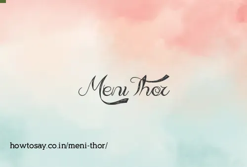 Meni Thor