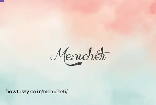 Menicheti