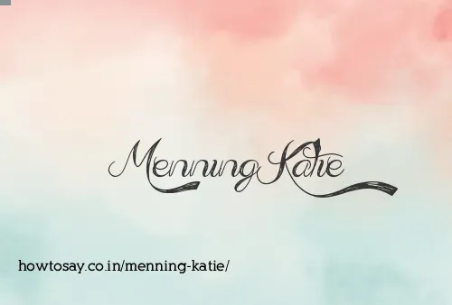 Menning Katie