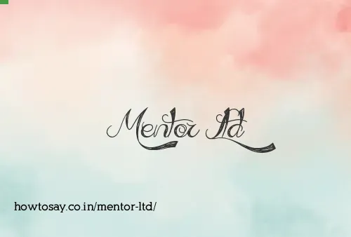 Mentor Ltd