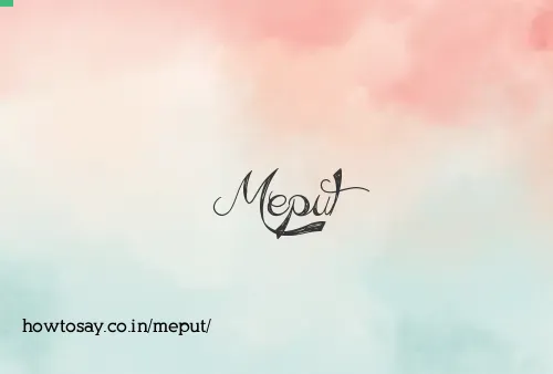 Meput