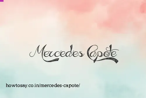 Mercedes Capote