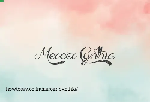 Mercer Cynthia