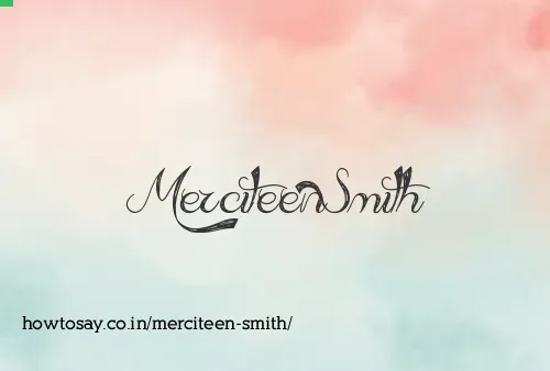 Merciteen Smith