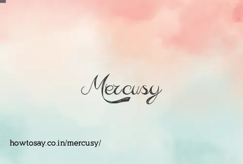 Mercusy