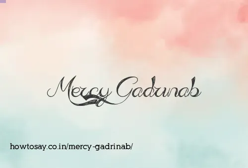 Mercy Gadrinab