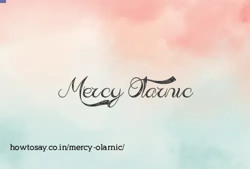 Mercy Olarnic