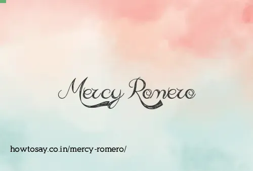 Mercy Romero