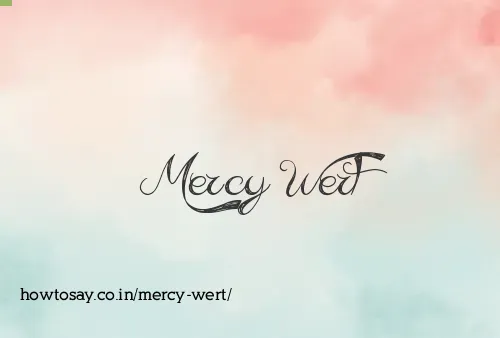 Mercy Wert