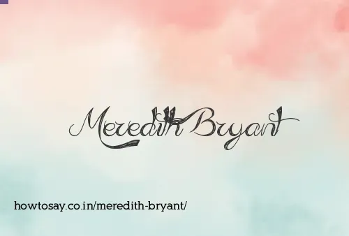 Meredith Bryant
