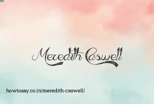 Meredith Caswell