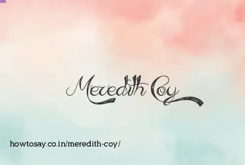 Meredith Coy