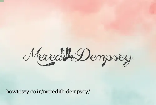 Meredith Dempsey