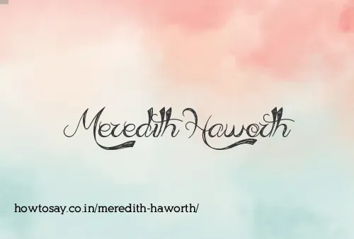 Meredith Haworth