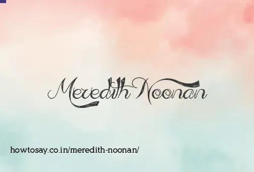 Meredith Noonan