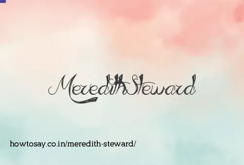 Meredith Steward