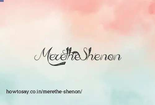 Merethe Shenon
