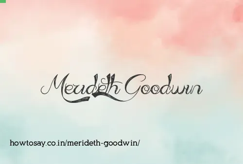Merideth Goodwin
