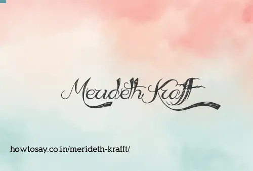 Merideth Krafft