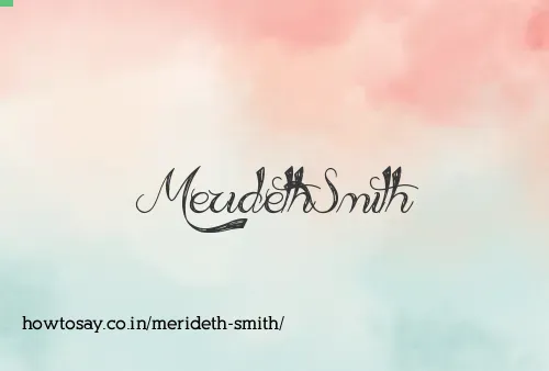 Merideth Smith