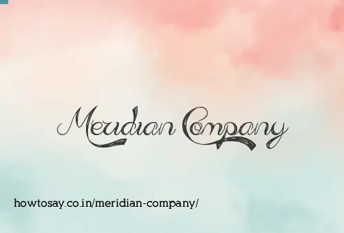 Meridian Company