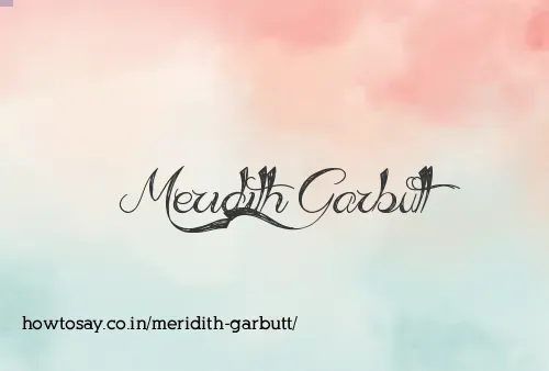 Meridith Garbutt