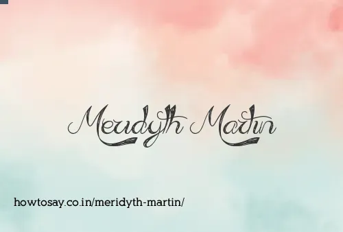 Meridyth Martin