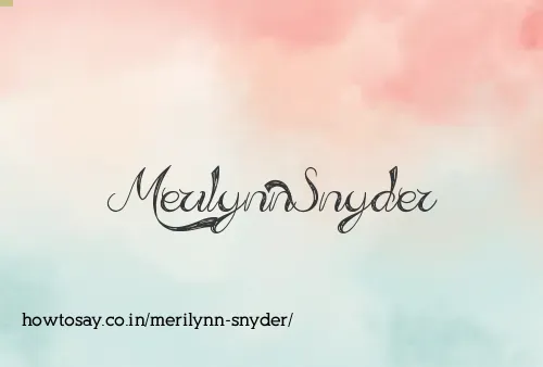 Merilynn Snyder