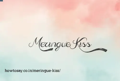Meringue Kiss