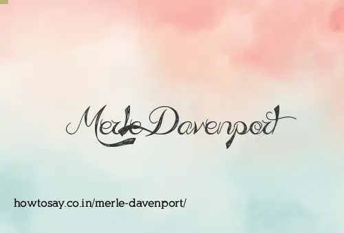 Merle Davenport