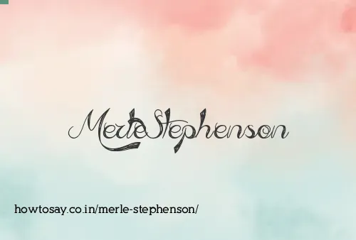 Merle Stephenson
