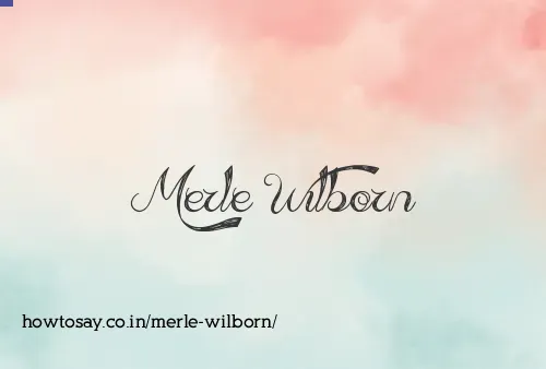 Merle Wilborn