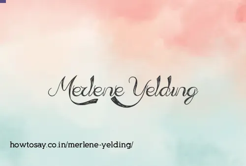 Merlene Yelding
