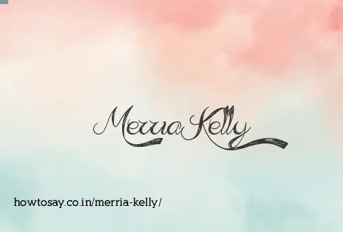 Merria Kelly