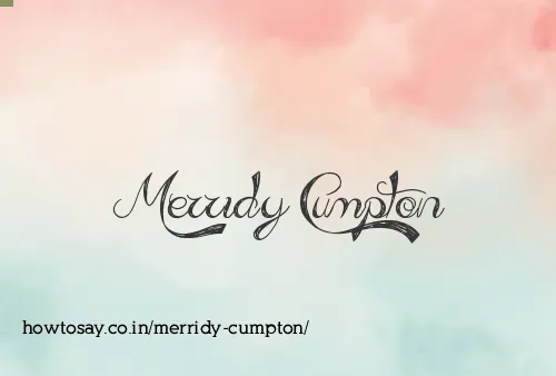 Merridy Cumpton