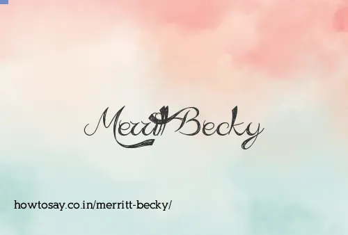 Merritt Becky