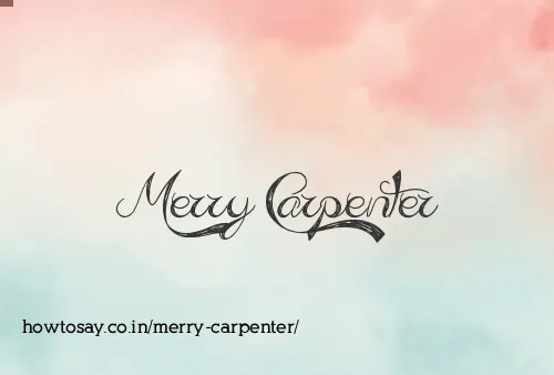 Merry Carpenter
