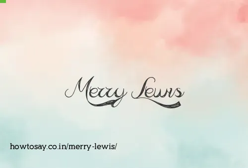 Merry Lewis