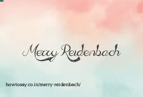 Merry Reidenbach