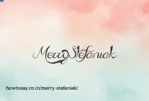 Merry Stefaniak