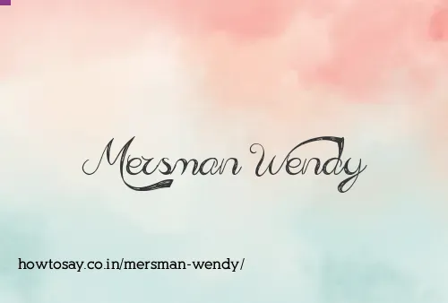 Mersman Wendy