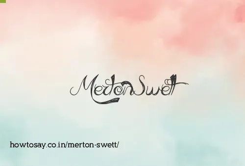 Merton Swett