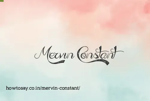 Mervin Constant