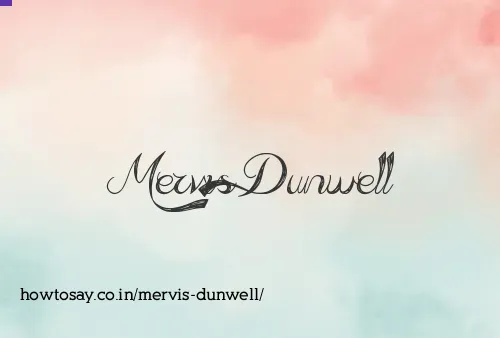 Mervis Dunwell