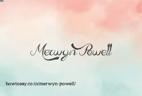 Merwyn Powell