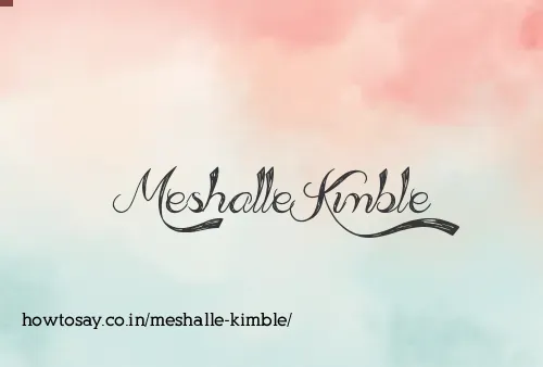 Meshalle Kimble