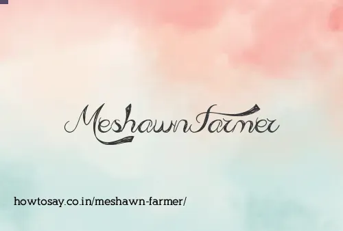 Meshawn Farmer