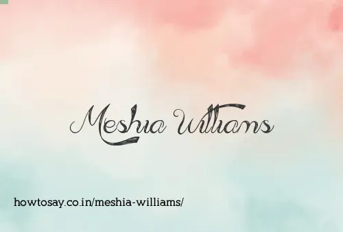 Meshia Williams