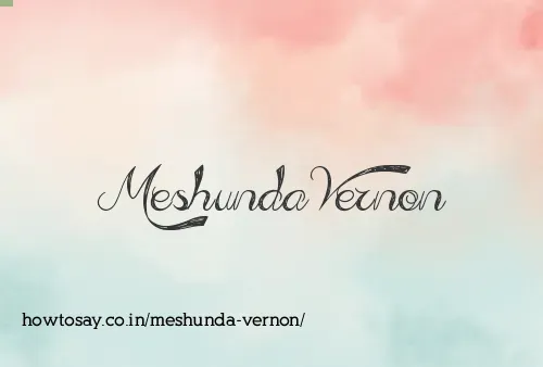 Meshunda Vernon