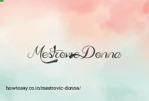 Mestrovic Donna